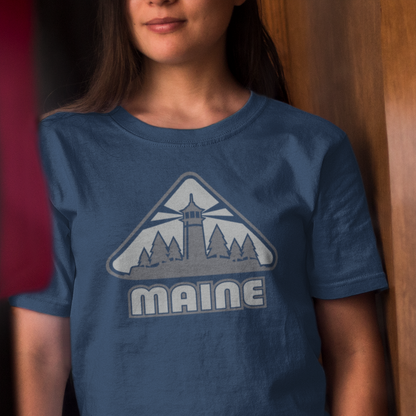 Maine Retro Short Sleeved T-Shirt