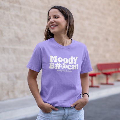 Moody B#@ch (Moody Beach) Short Sleeve T-Shirt